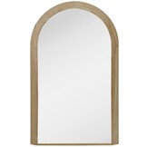 Boogspiegel Arch Licht Eiken 110x180 cm - japandi en minimalistisch