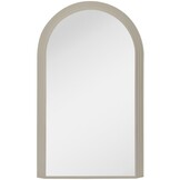 Boogspiegel Arch Ivory 110x180 cm  - japandi en minimalistisch
