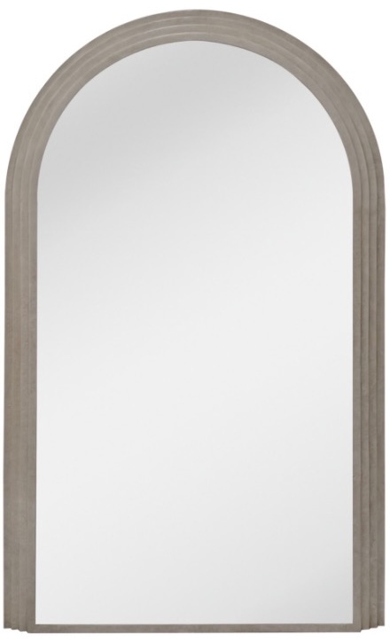 Boogspiegel Arch Stone 110x180 cm - japandi en minimalistisch