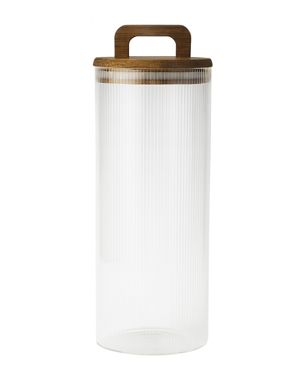 Voorraadpot Woody - Ø 10 cm x H 18 cm