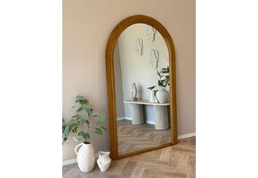 Boogspiegel Arch Naturel Eiken 110x180 cm