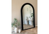 Boogspiegel Arch Zwart Eiken 110x180 cm