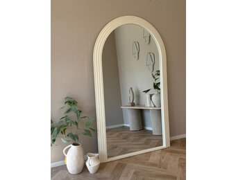 Boogspiegel Arch Ivory 110x180 cm