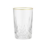 Theeglazen Merzouga met gouden rand - 6 stuks