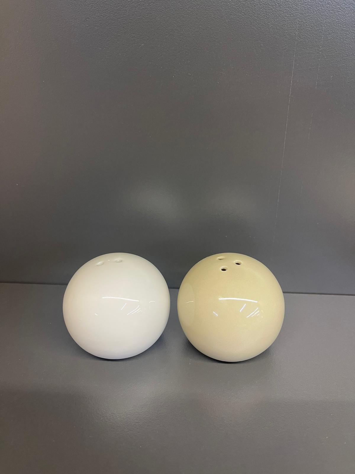 Chubby Serviesset Wit/Taupe - 27 delig - porselein