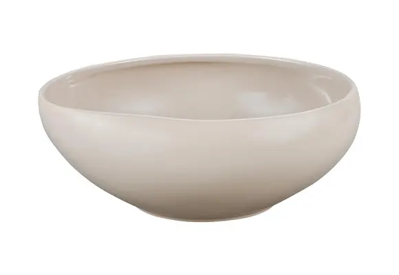 Capital Beige Salade / Serveerschaal | Ø 23 cm – Keramiek