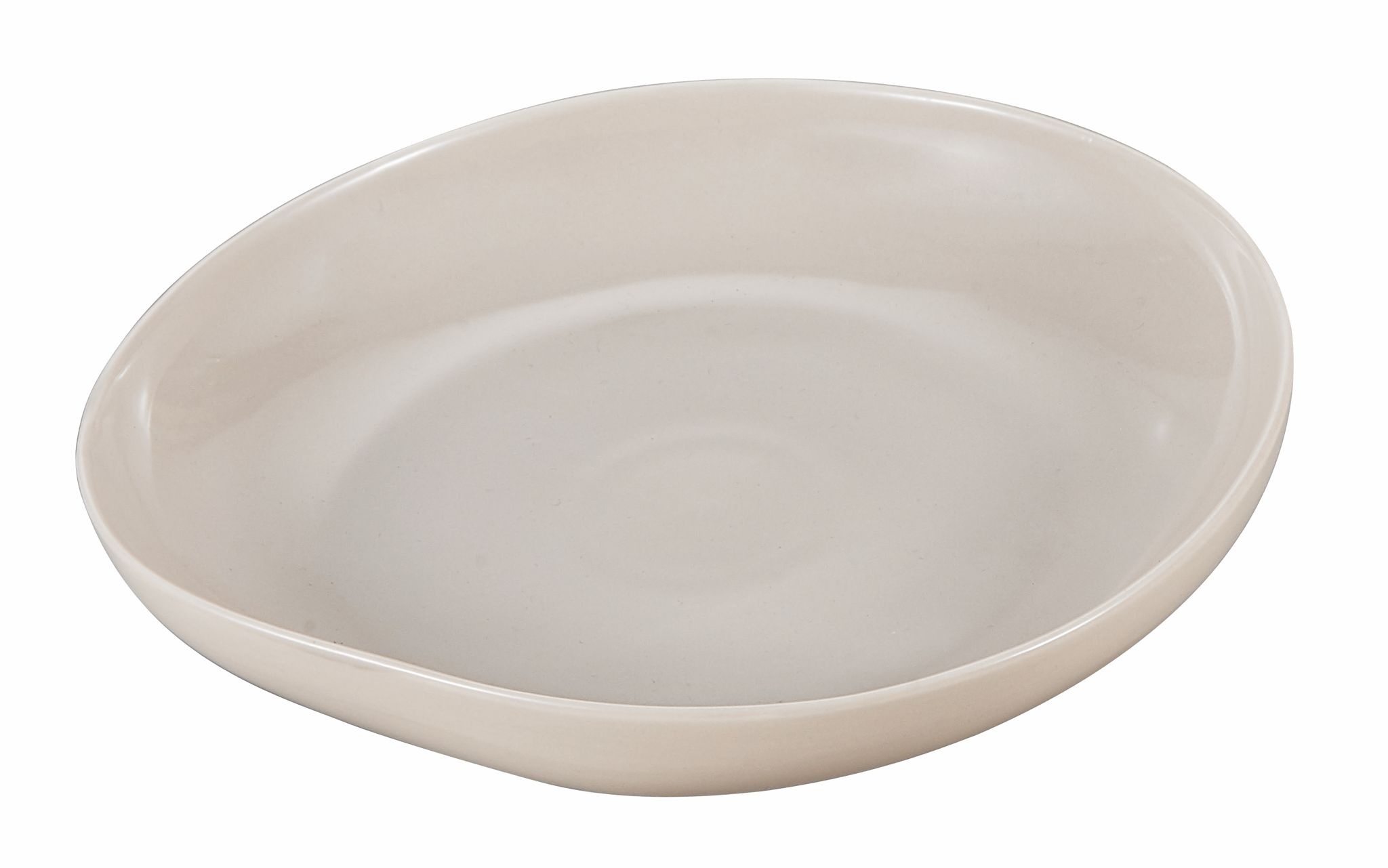 Capital Beige Diepe Borden | Ø 23 cm - Keramiek - 3 stuks