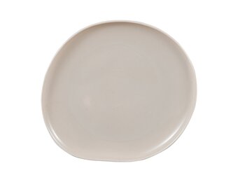 Capital Beige Dinerborden | Ø 23 cm – Keramiek - 6 stuks