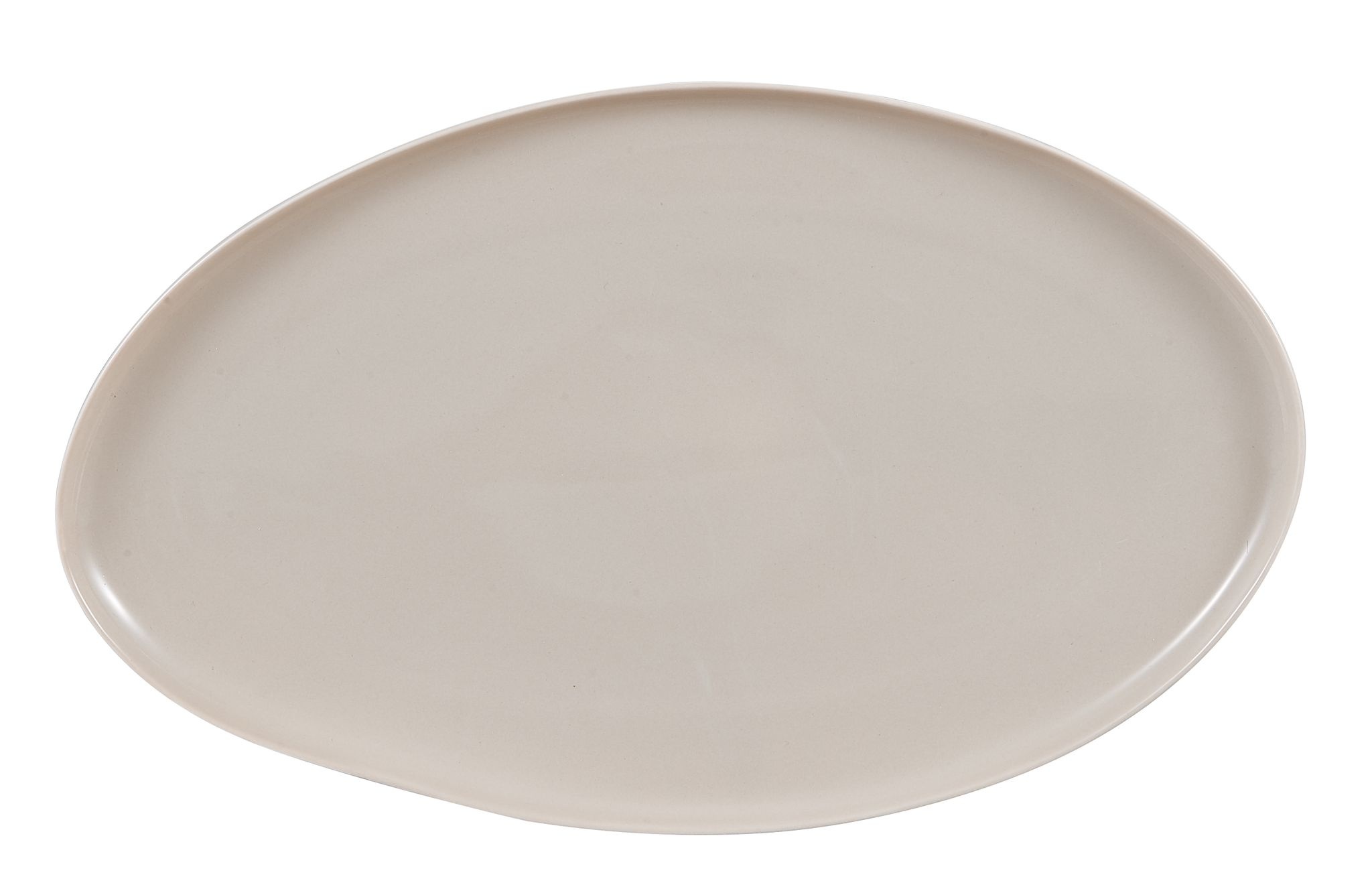 Capital Beige Serveerschalen | Ø 32 cm – Keramiek - 2 stuks