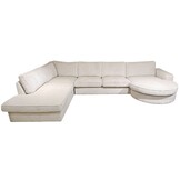 U-Bank Scott - Ronde Lounge - Crème