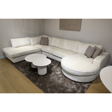 U-Bank Scott - Ronde Lounge - Crème