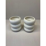 Bubble Mokken Beige | Keramiek | 400 ml - 2 stuks