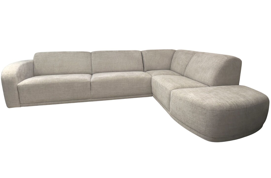 Hoekbank Luna - Naturel kleurig