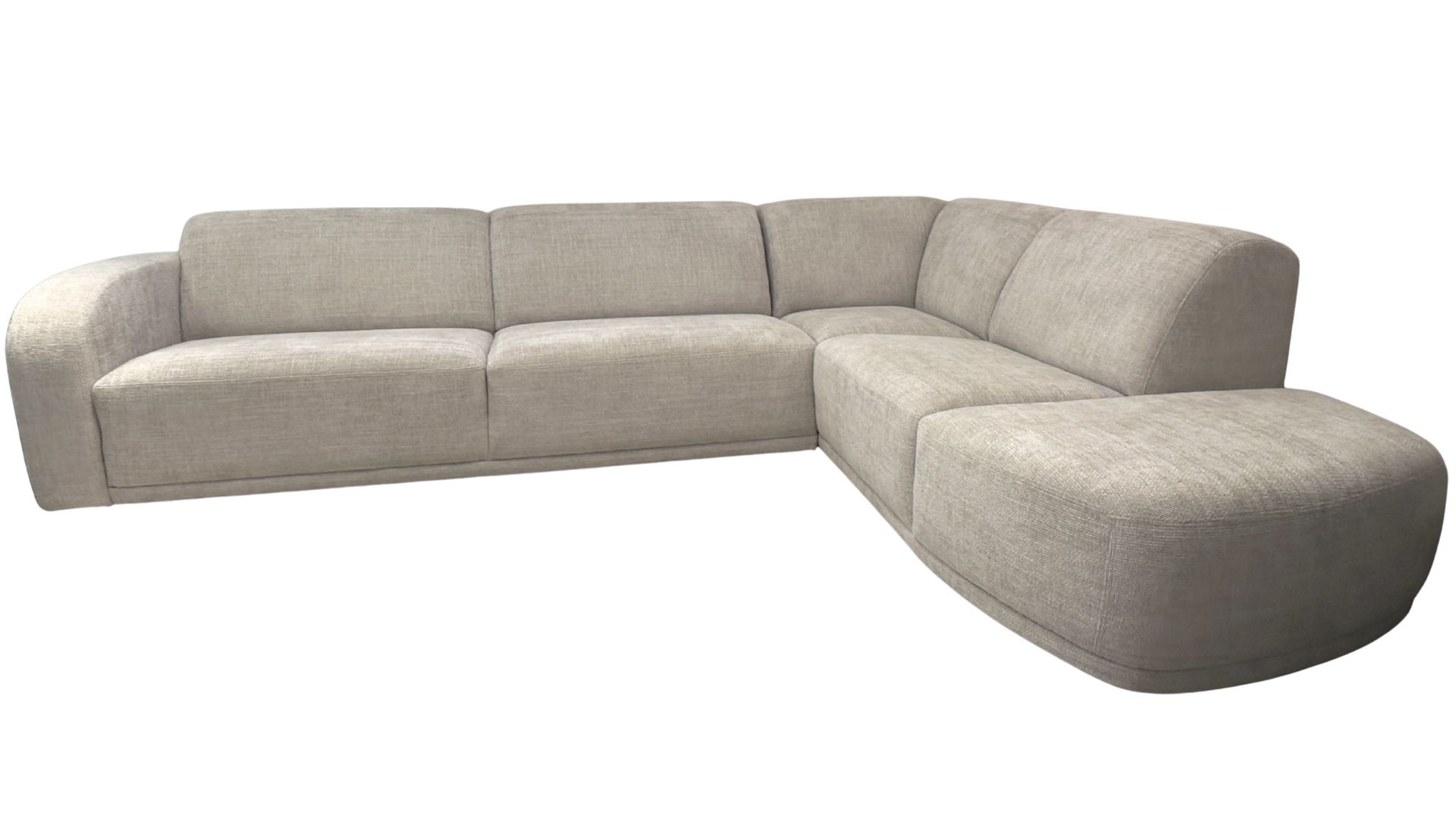 Hoekbank Luna - Naturel kleurig