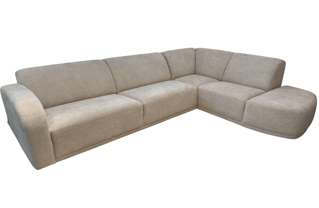 Hoekbank Luna - Naturel kleurig