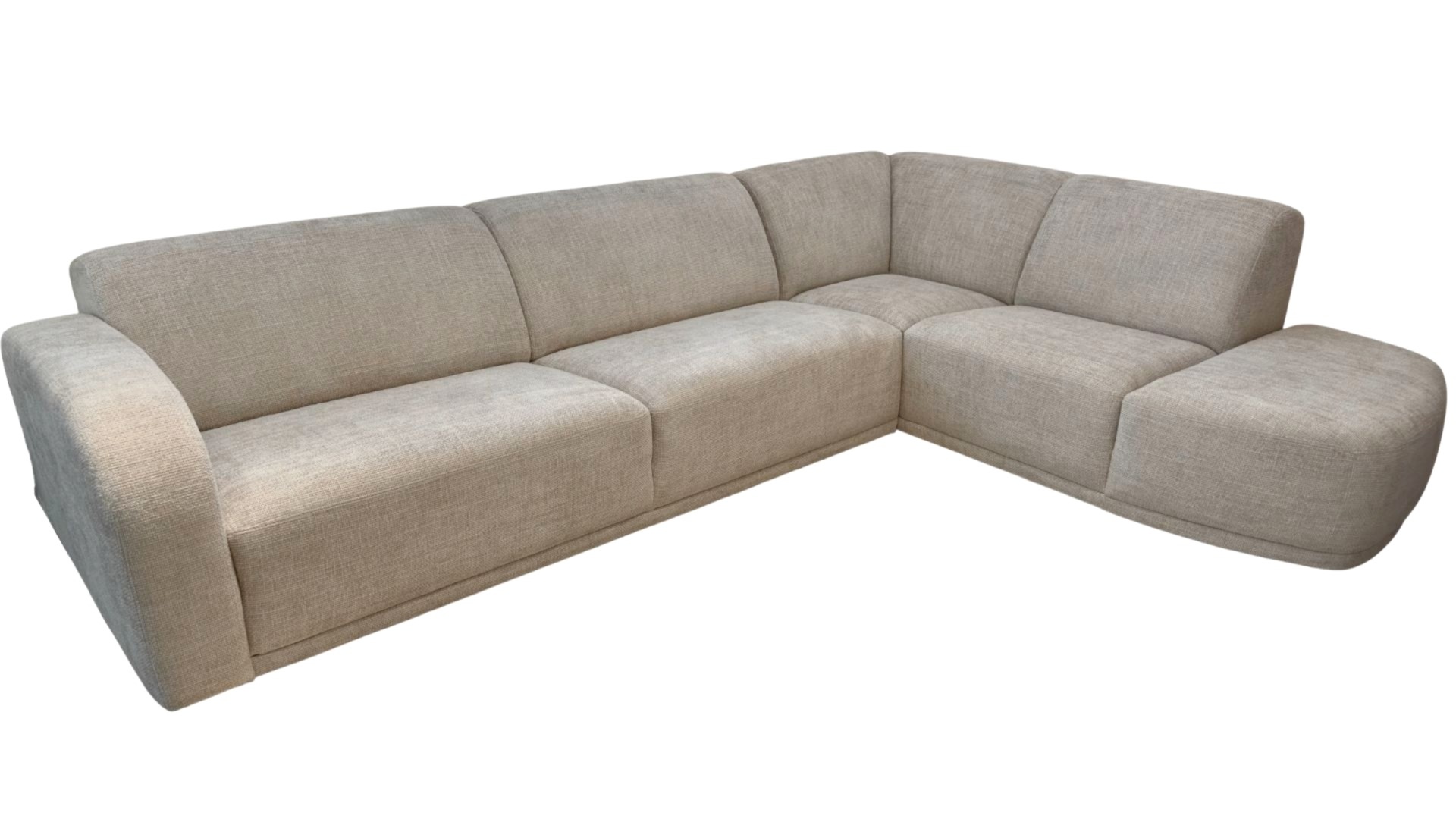 Hoekbank Luna - Naturel kleurig