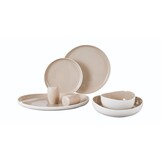 Bricard Colmar serviesset 27-delig - Wit/Taupe