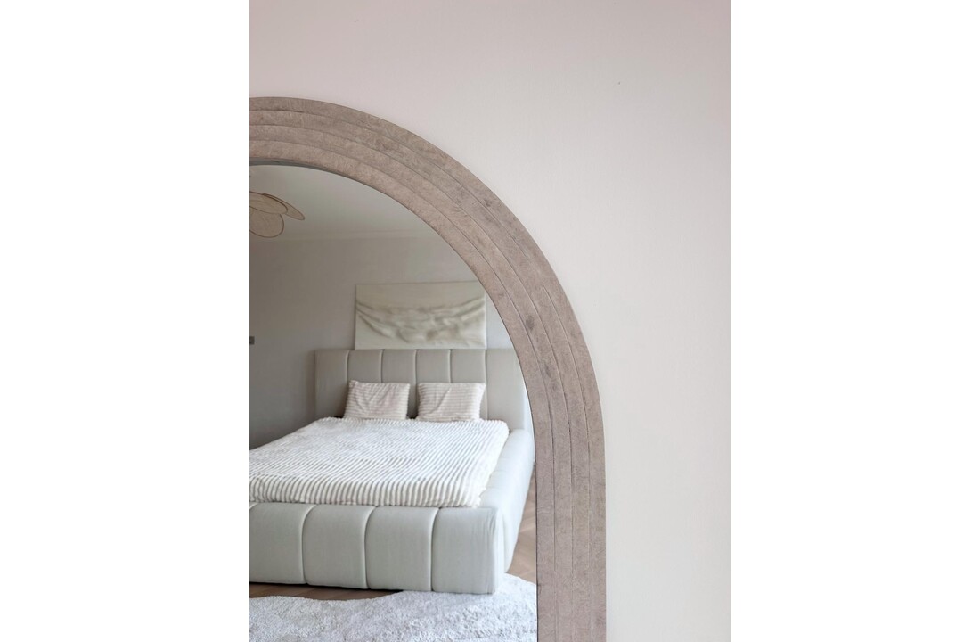 Boogspiegel Arch Sand 110x180 cm  - japandi en minimalistisch