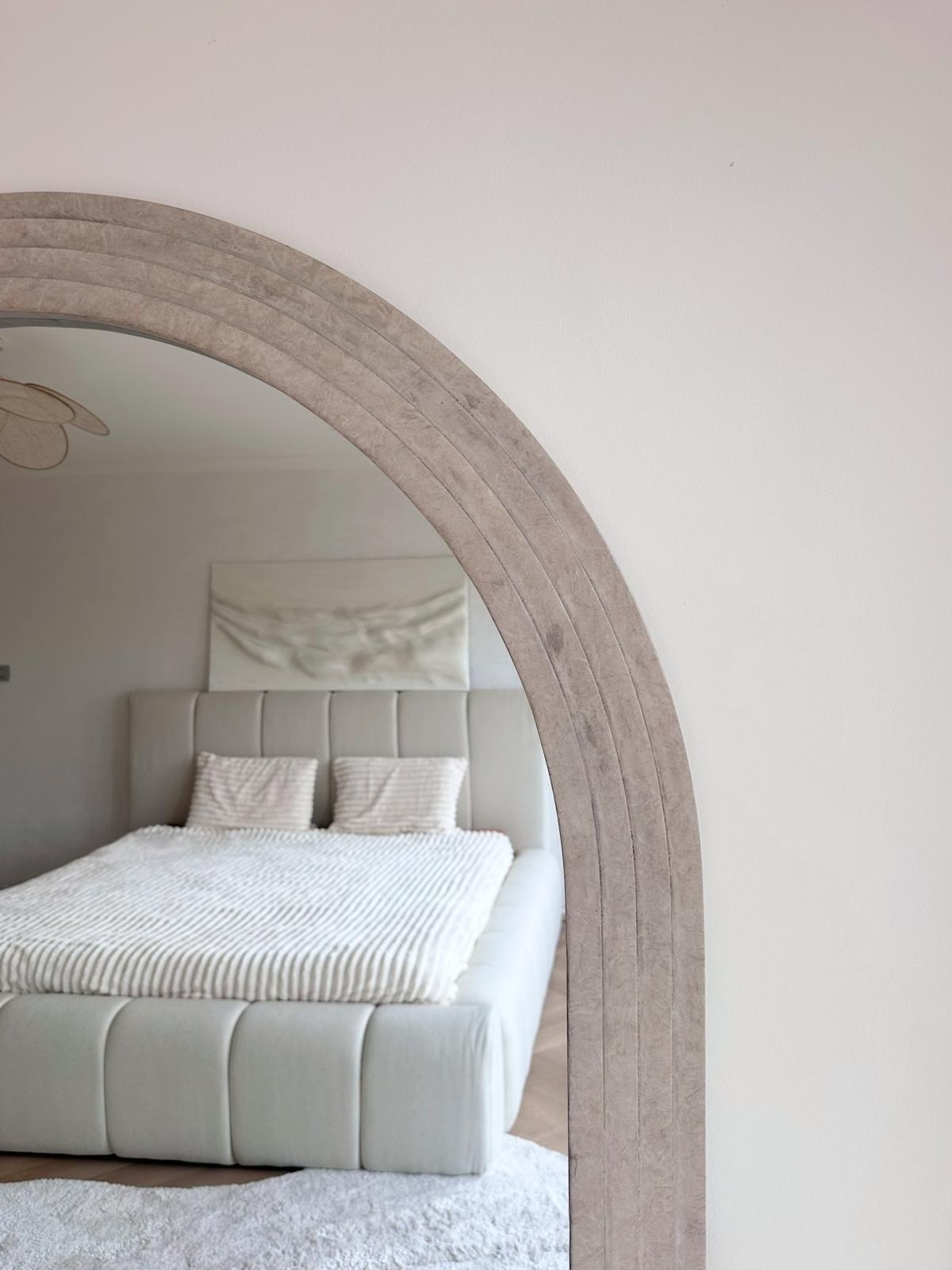 Boogspiegel Arch Sand 110x180 cm  - japandi en minimalistisch
