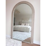 Boogspiegel Arch Sand 110x180 cm  - japandi en minimalistisch