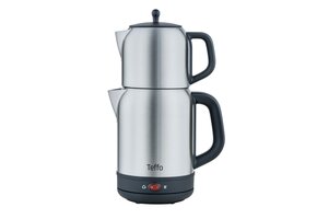 Teffo Theepot - 1.0/1.7 Liter - Zilver