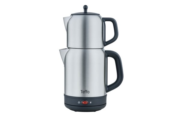 Teffo Theepot - 1.0/1.7 Liter - Zilver