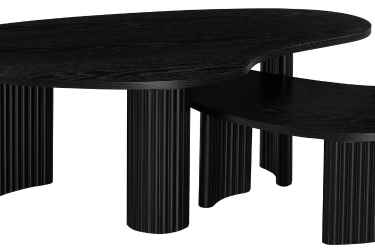 Salontafel Madison - Zwart eiken | set van 2