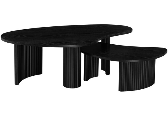 Salontafel Madison - Zwart eiken | set van 2