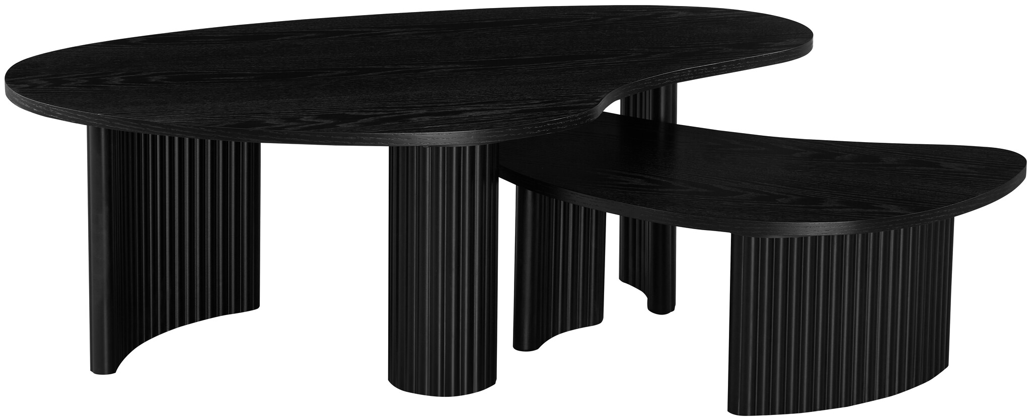 Salontafel Madison - Zwart eiken | set van 2