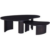 Salontafel Madison - Bruin eiken | set van 2