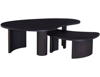 Salontafel Madison - Bruin eiken | set van 2