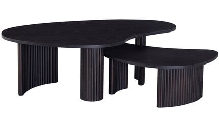 Salontafel Madison - Bruin eiken | set van 2