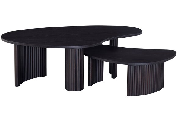 Salontafel Madison - Bruin eiken | set van 2