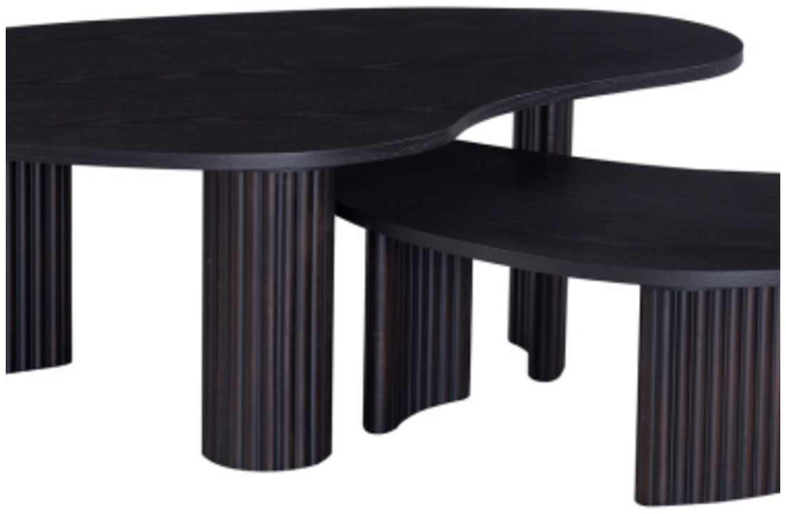 Salontafel Madison - Bruin eiken | set van 2