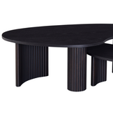 Salontafel Madison - Bruin eiken | set van 2