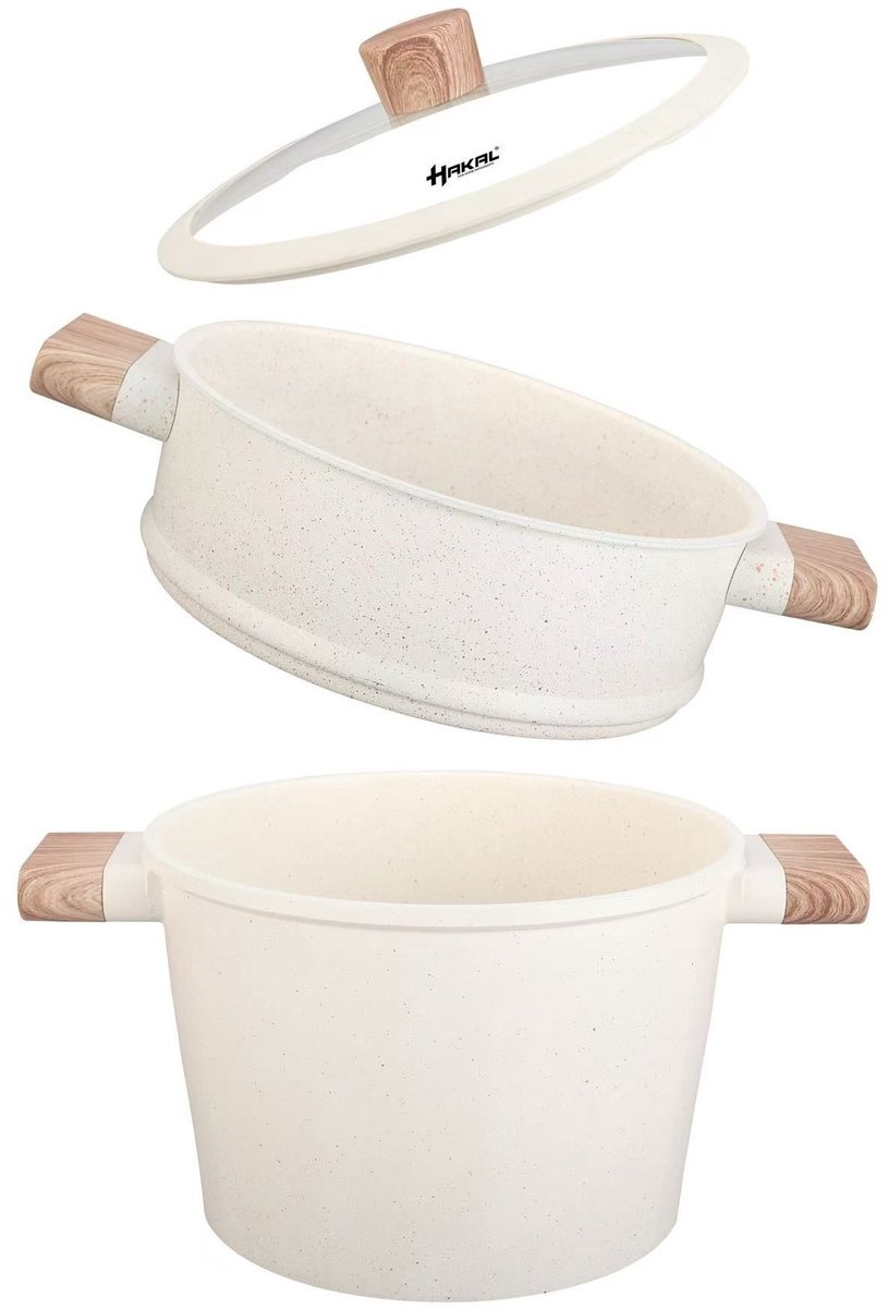 Hakal Couscous Pan | 3-in-1 | 5 Liter | Wit