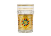 Marokkaanse Theeglazen Riad - Goud - set van 12