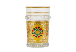 Marokkaanse Theeglazen Riad - Goud - set van 12