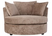 Loveseat Siena - Taupe chenille - Bergen 104