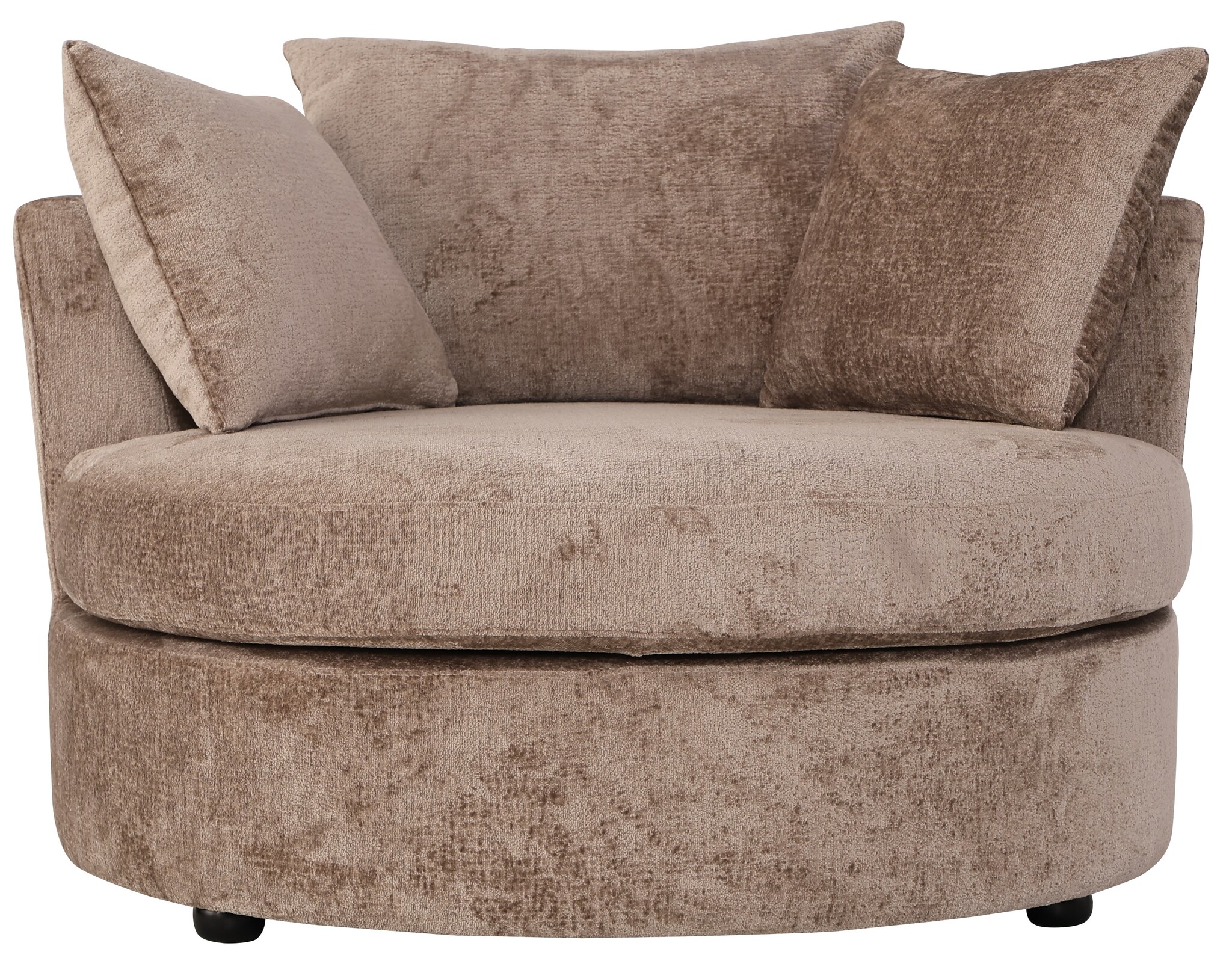 Loveseat Siena - Taupe chenille - Bergen 104