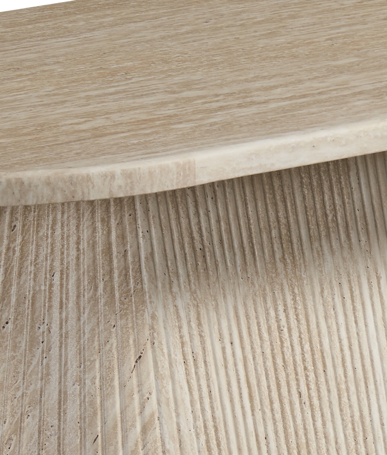 Salontafel Carrara - Travertin | Ovaal - Travertin