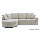 Loungebank Moon - Cremona 02 Beige