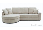 Loungebank Moon - Cremona 02 Beige