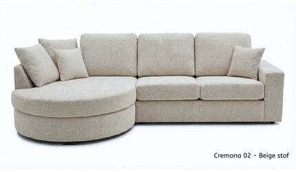 Loungebank Moon - Cremona 02 Beige