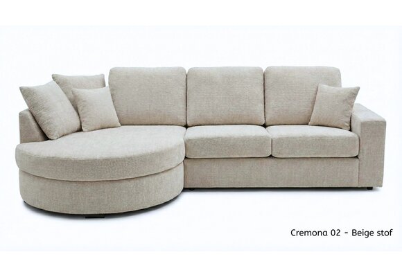 Loungebank Moon - Cremona 02 Beige