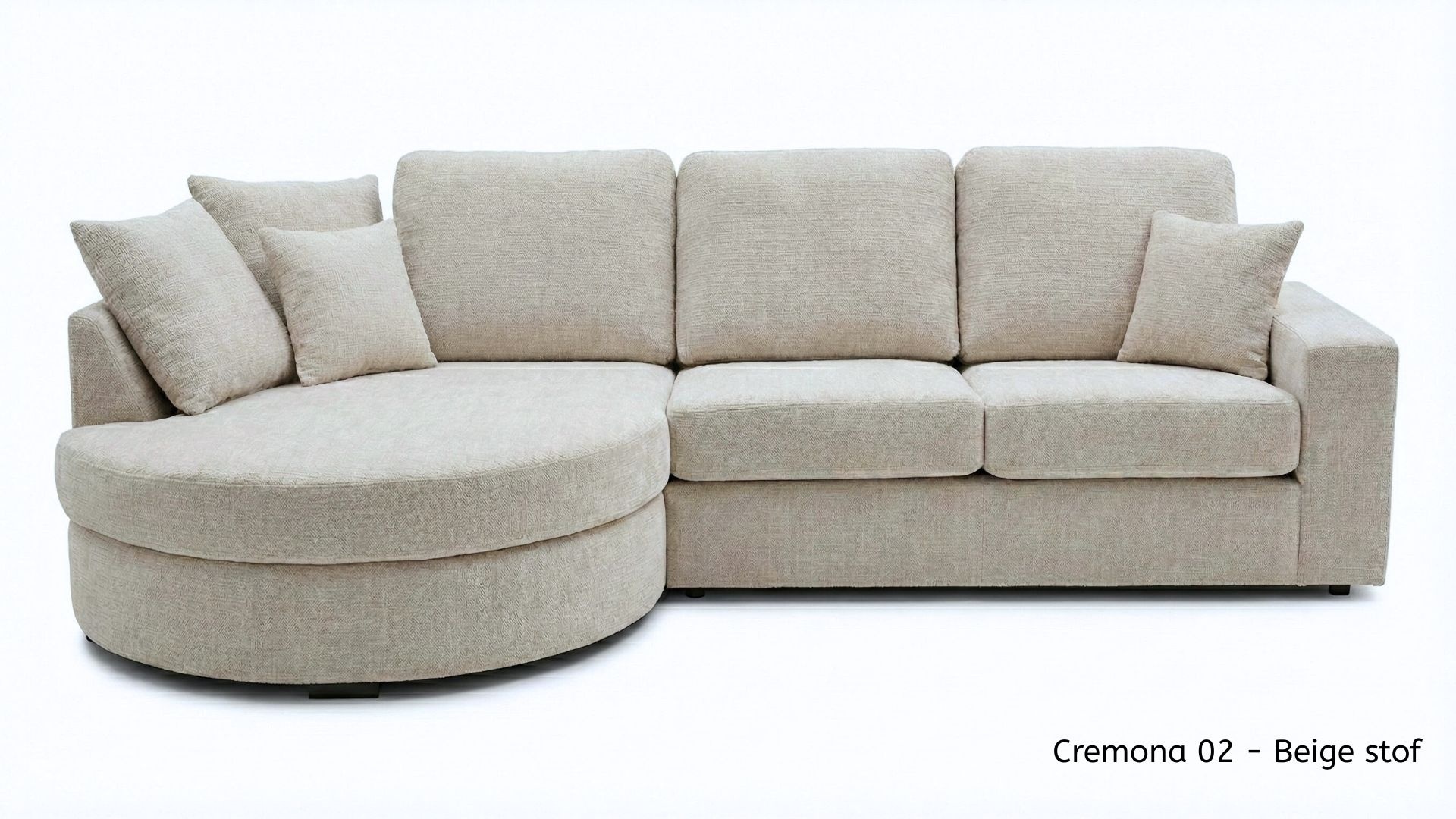 Loungebank Moon - Cremona 02 Beige