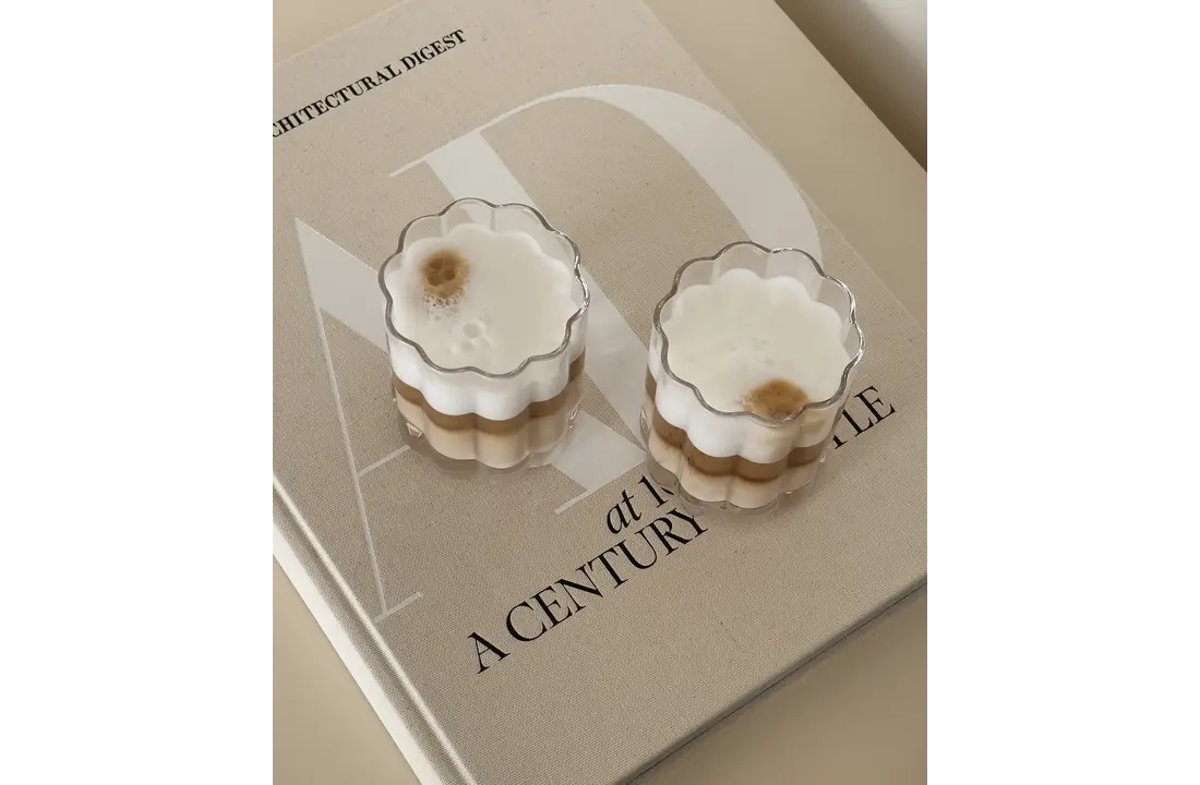 Drinkglazen Bloom - 220 ml - set van 2