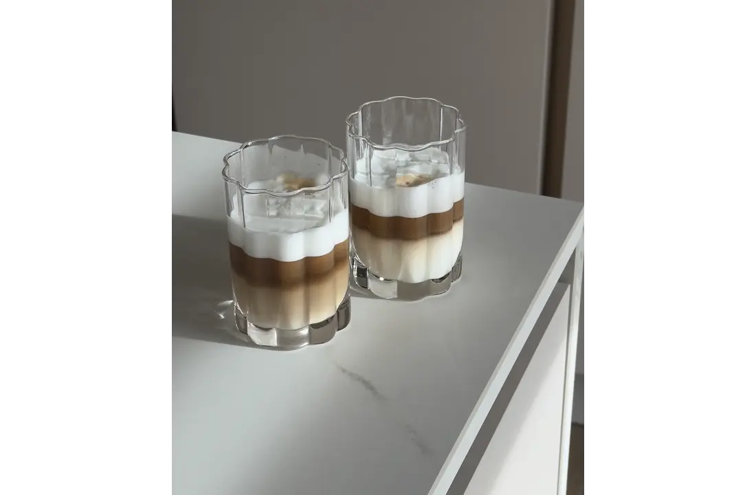 Longdrinkglazen Bloom - 300 ml - set van 2