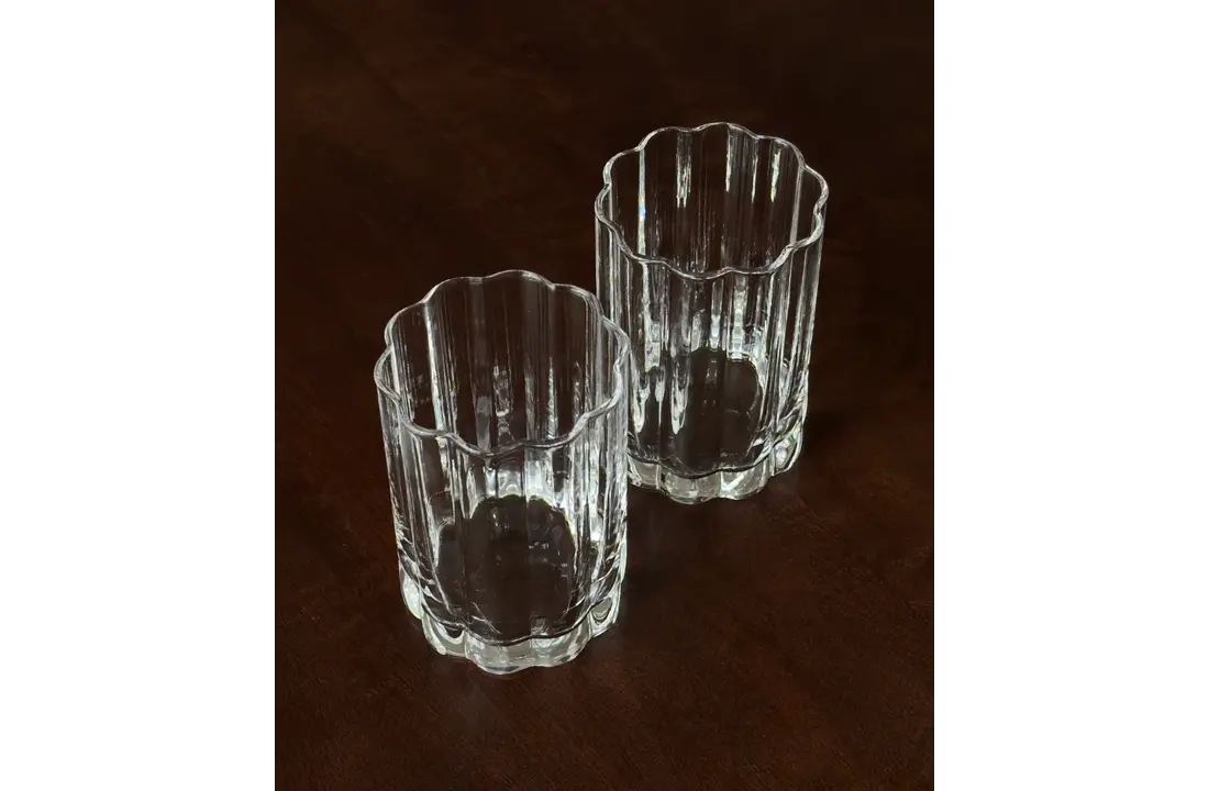 Longdrinkglazen Bloom - 300 ml - set van 2