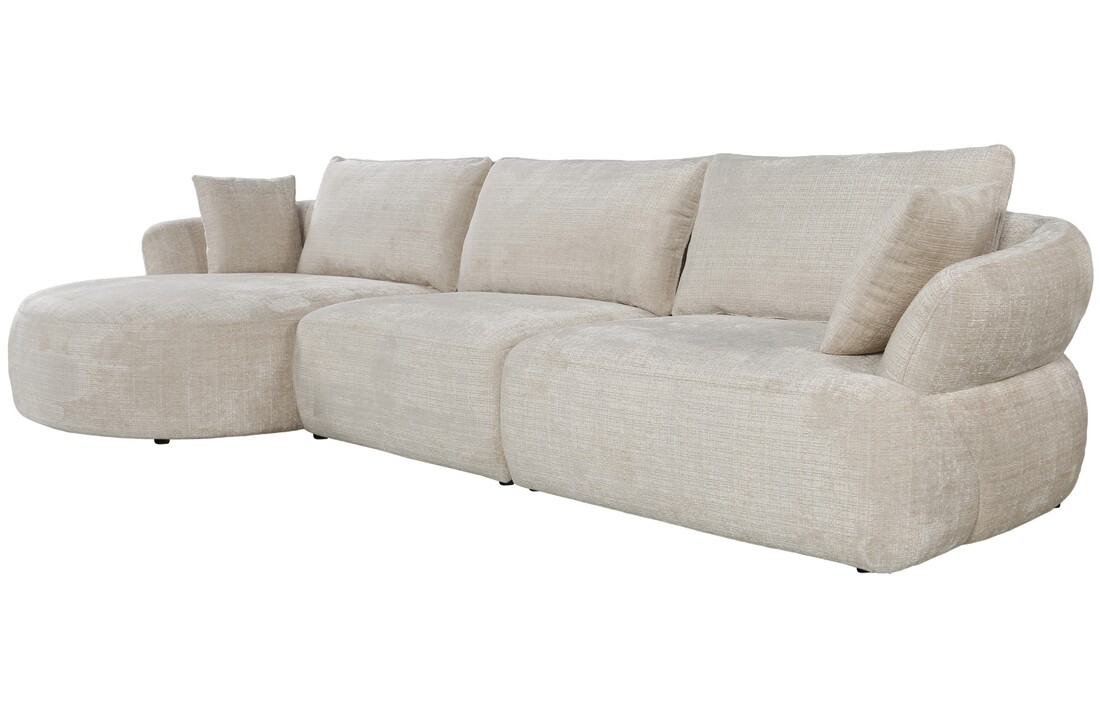 Loungebank Cremona 02 Beige - Pocketvering